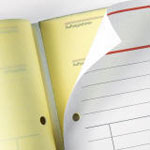 Microperforation und Abheftlochung