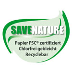 Nachhaltig produzierte Formulare