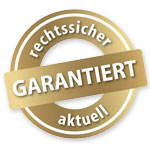 Garantiert rechtssichere und aktuelle Formulare
